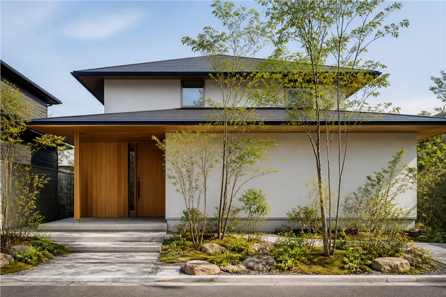 新築戸建ての外観
